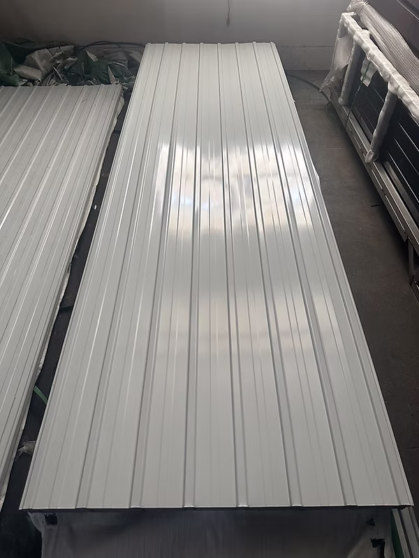 White Corrugated Roofing Panel