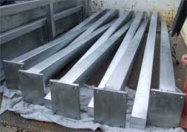 Steel Post with Plate